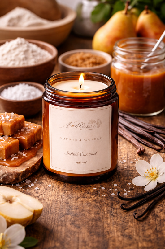 duftkerze – salted caramel (160 ml / 500 ml) duftkerze – salted caramel (160 ml / 500 ml)